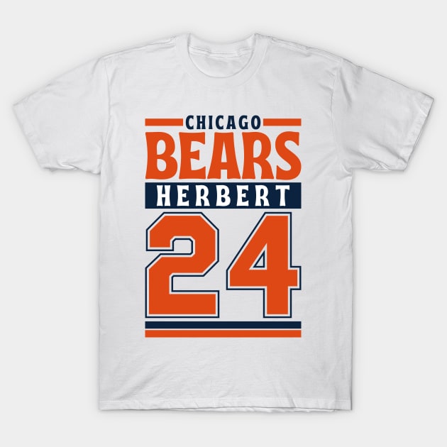 Chicago Bears Herbert 24 American Football Edition 3 T-Shirt by Astronaut.co